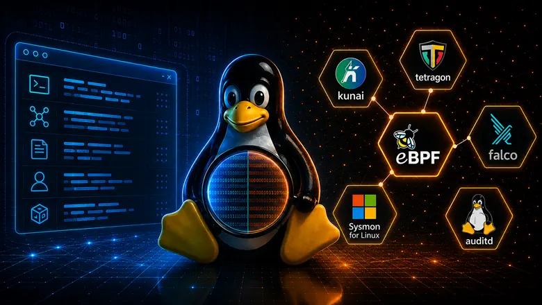 Схема сравнения инструментов аудита событий Linux